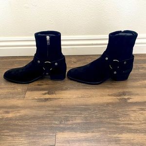REAL Saint Laurent suede boots 42 1/2 (9 1/2 US)